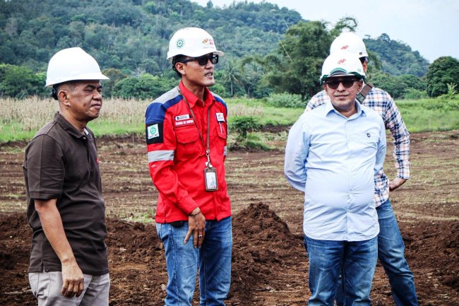 Bupati Tanah Datar Tinjau Pembangunan Hunian Tetap Korban Galodo, Ditargetkan Rampung 5 Bulan