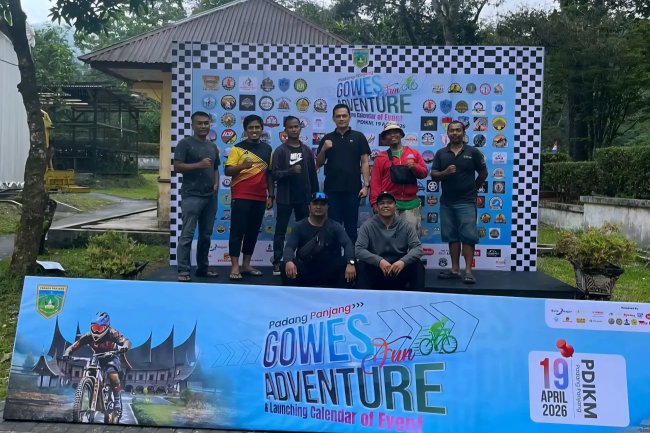 184 Klub Sepeda Siap Ramaikan Gowes Fun Adventure Padang Panjang 2026, Target Peserta Tembus 1.800 Orang