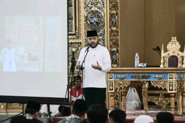 Wali Kota Padang Hadiri Tabligh Akbar LAZ Al Azhar Sumbar, Ajak Warga Peduli Palestina