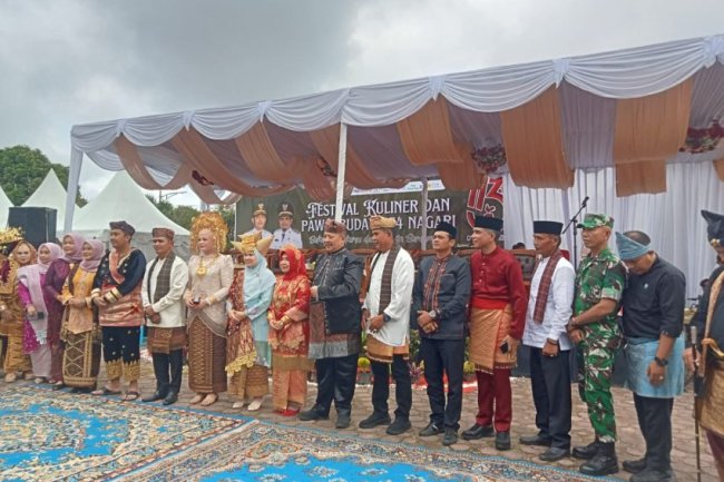74 Nagari Meriahkan Festival Budaya dan Kuliner Kabupaten Solok