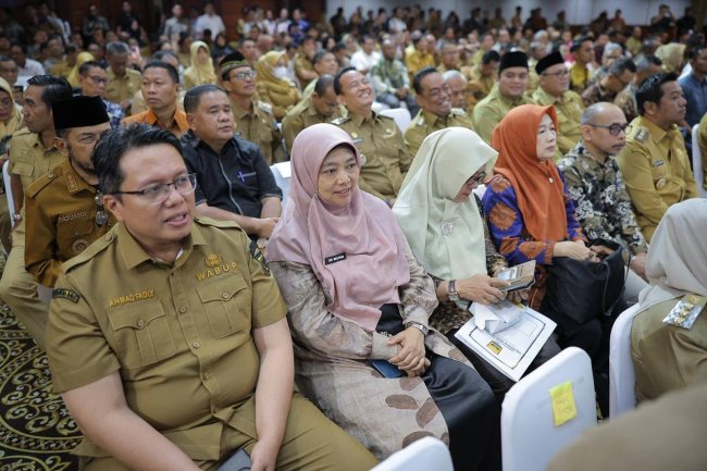 Rakornas Mitigasi Kekeringan 2026, Wabup Tanah Datar Dorong Percepatan Serapan Anggaran dan Irigasi Pompanisasi