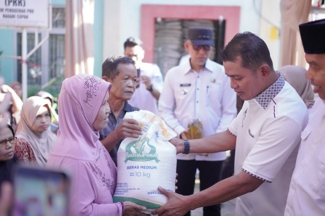  2.197 KK Di Kabupaten Solok Terima Bantuan Pangan Tahun 2026