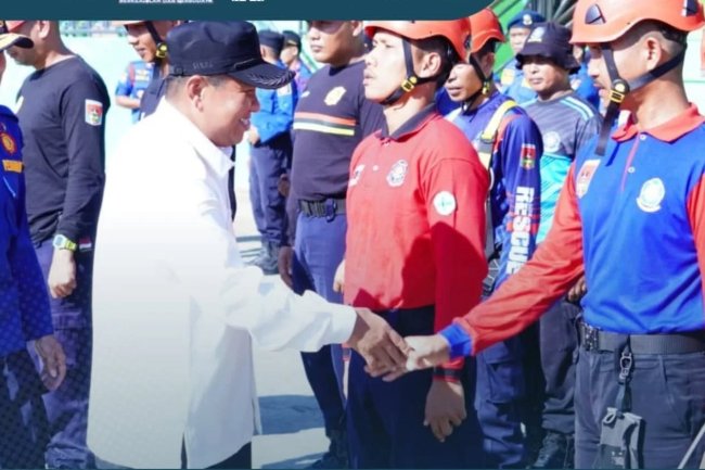 Pemko Bukittinggi Lepas Kontingen Damkar Ikuti NFSC 2026 di Palembang, Fokus Tingkatkan Profesionalisme