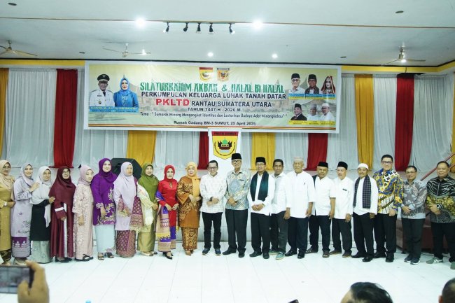 Silaturahmi Akbar PKLTD Sumut di Medan, Perantau Tanah Datar Perkuat Kebersamaan dan Dukung Pembangunan