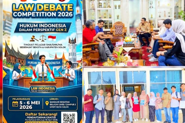 Law Debate Competition 2026 Bagi Pelajar SLTA Se- Kota dan Kabupaten Solok