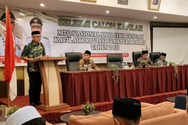 Pemprov Sumbar Tuntaskan Seleksi Kafilah MTQ Nasional 2026, Siapkan 57 Peserta Terbaik Menuju Semarang