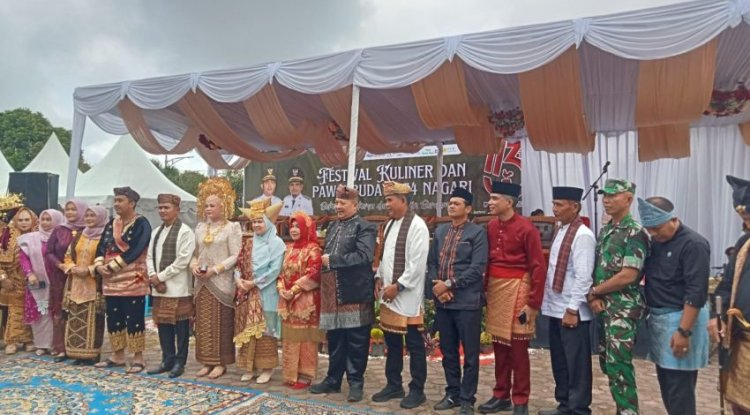 74 Nagari Meriahkan Festival Budaya dan Kuliner Kabupaten Solok
