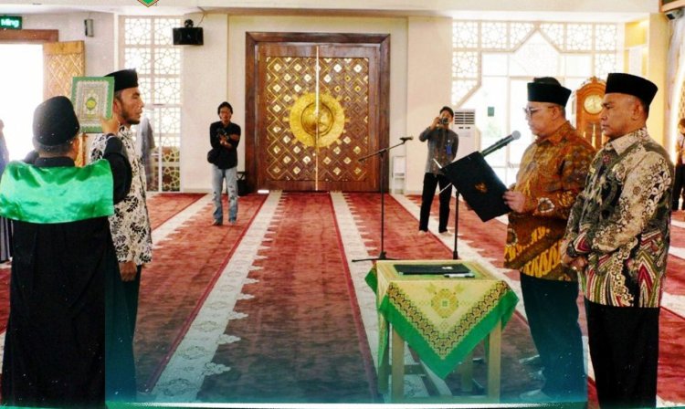 Wali Kota Hendri Arnis Lantik Pengurus BPIC 2026–2031, Targetkan Kemandirian Islamic Centre Padang Panjang