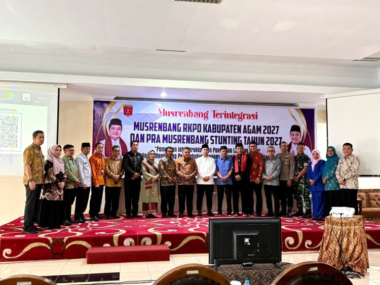 Pemkab Agam Gelar Musrenbang RKPD 2027, Fokus Pemulihan Infrastruktur dan Ekonomi Inklusif