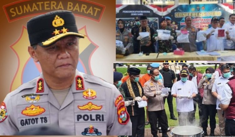 Polda Sumbar Gagalkan 4 Penyelundupan Sabu di Bandara Minangkabau, Total Barang Bukti Hampir 16 Kg