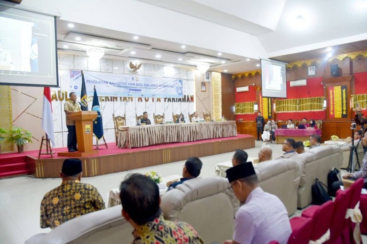 Wawako Pariaman Tegaskan Layanan Kesehatan Tanpa Diskriminasi, Dorong Implementasi HAM bagi Tenaga Medis