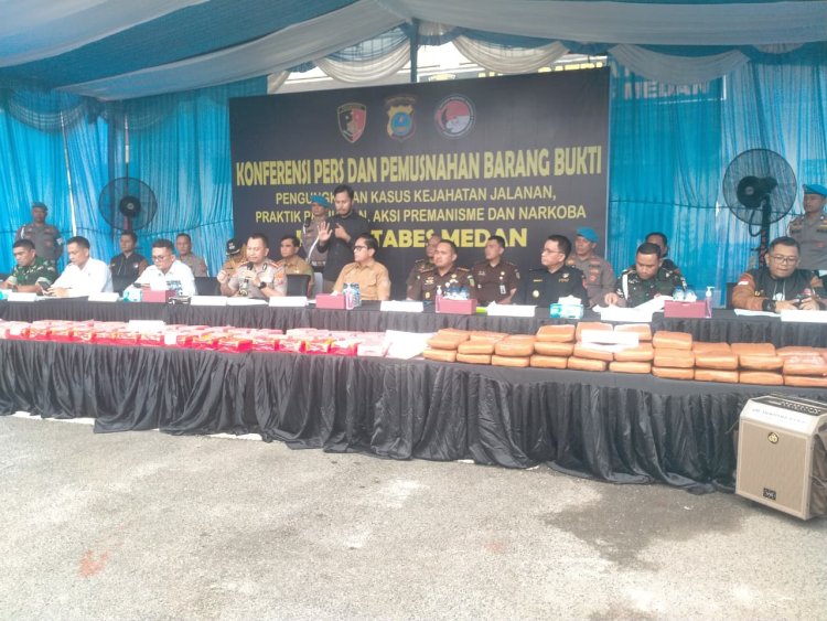 Satres Narkoba Polrestabes Medan Sita 52 Kg Sabu, Kurir Diiming-imingi Rp 600 Juta