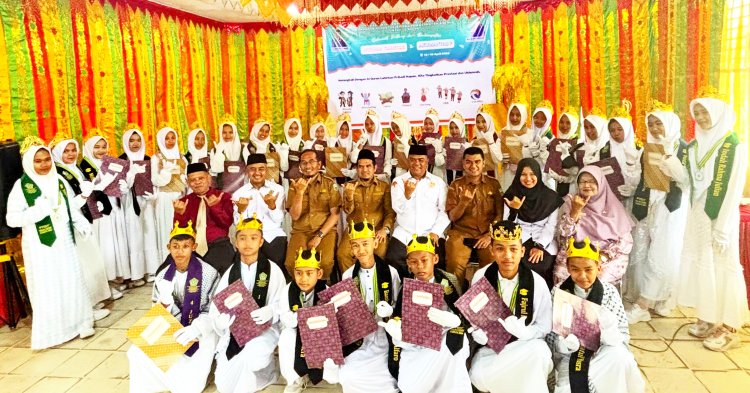 Wisuda Tahfidz MTsN 7 Solok. Wabup Candra: SMA 2 Sumbar Rujukan Siswa Berprestasi Kabupaten Solok