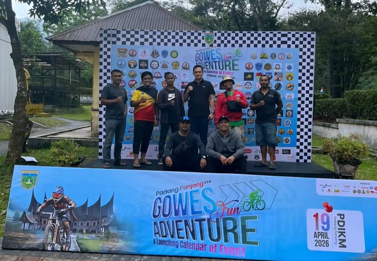 184 Klub Sepeda Siap Ramaikan Gowes Fun Adventure Padang Panjang 2026, Target Peserta Tembus 1.800 Orang