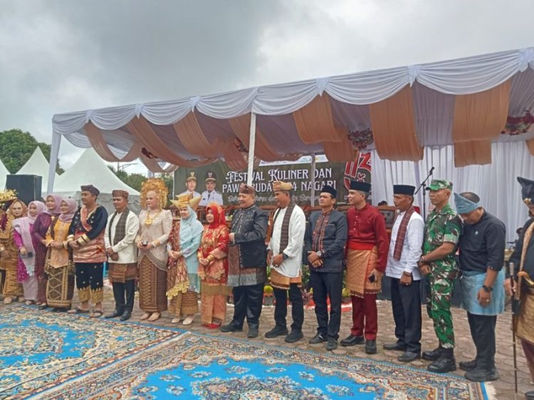 74 Nagari Meriahkan Festival Budaya dan Kuliner Kabupaten Solok