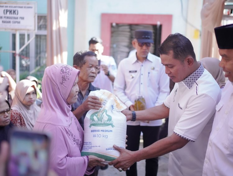  2.197 KK Di Kabupaten Solok Terima Bantuan Pangan Tahun 2026