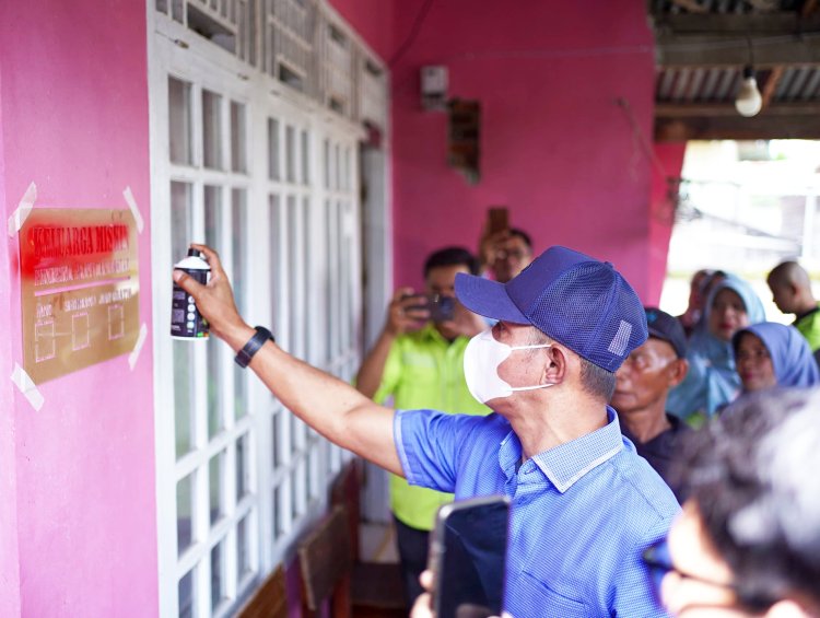 14.815 Rumah Penerima Bansos Akan ‎Labelisasi di Kabupaten Solok. 1.000 KPM Mengundurkan Diri ‎