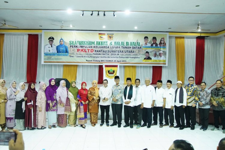 Silaturahmi Akbar PKLTD Sumut di Medan, Perantau Tanah Datar Perkuat Kebersamaan dan Dukung Pembangunan