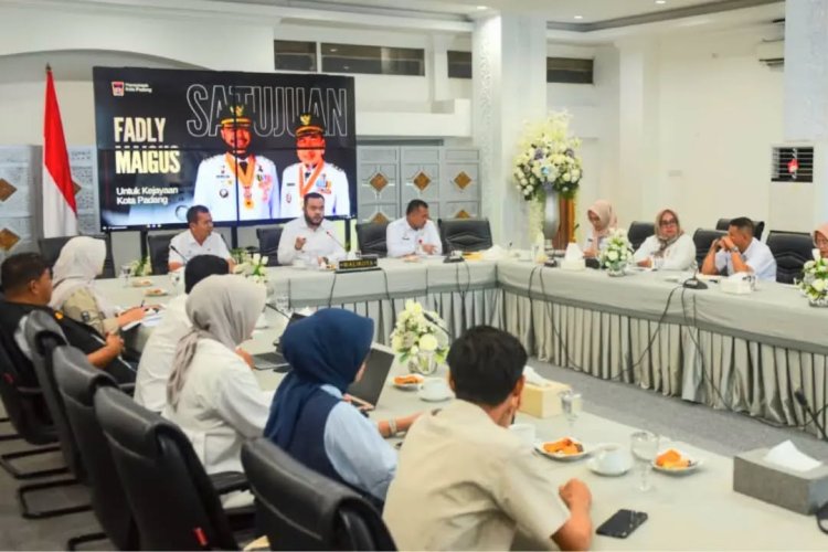 Pemko Padang Susun Master Plan Drainase Terpadu, Targetkan Atasi Banjir dalam 4 Tahun