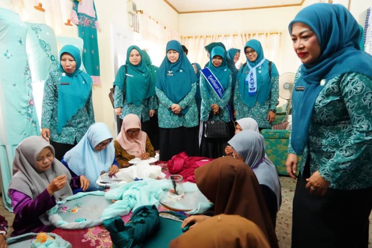 Dasawisma Messra 6 Tanah Datar Masuk 6 Besar Sumbar, Tunjukkan Kekuatan Budaya dan Ekonomi Kreatif