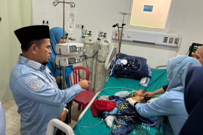 Di Kabupaten Solok, Sherlyn Bocah Tiga Tahun Korban Penganiayaan Ayah Tiri