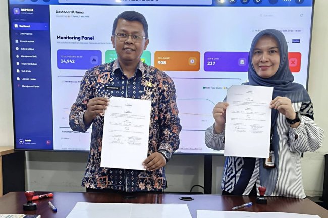 BKPSDM Padang Resmi Pegang Akses Super Admin SSO, Pemantauan Kehadiran ASN Kini Real-Time
