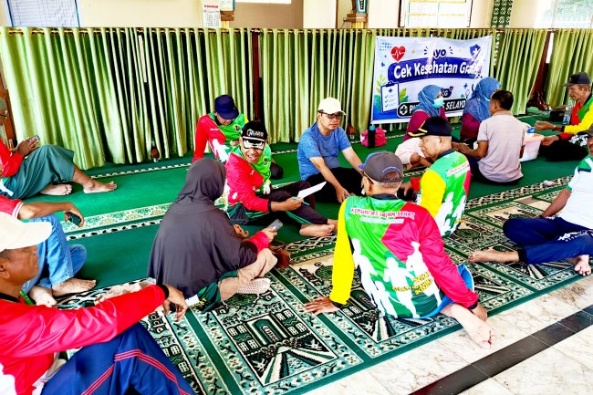 KJS Gor Batutupang Ikuti CKG Puskesmas Salayo