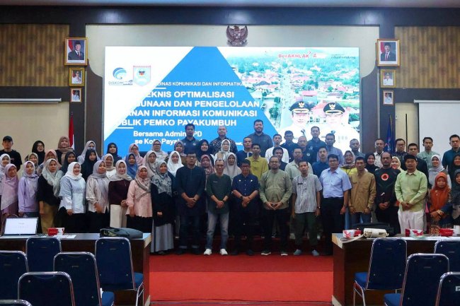 Pemko Payakumbuh Perkuat Keterbukaan Informasi Publik, Seluruh OPD Diminta Optimalkan Layanan Digital