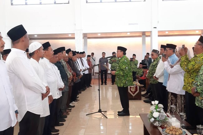 Pengurus Ranting DMI se-Kota Padang Dilantik, Perkuat Peran Masjid sebagai Pusat Pembinaan Umat