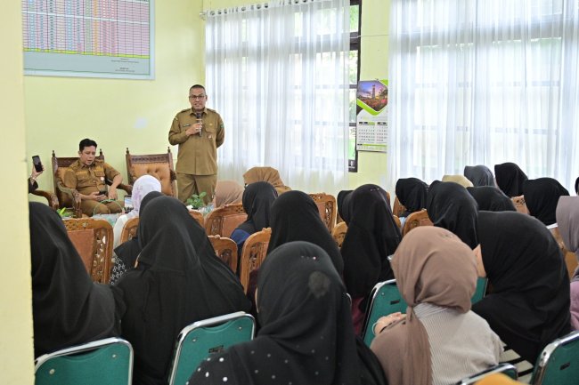 Sekda Sumbar Dorong Anak Binaan PSBR Harapan Padang Panjang Tingkatkan Keterampilan dan Siap Kerja
