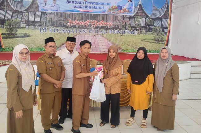Pemkab Dharmasraya Mulai Salurkan Bantuan Gizi Ibu Hamil, Perkuat Upaya Pencegahan Stunting