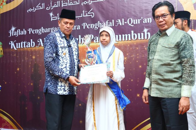 Pemkot Payakumbuh Dukung Pendidikan Tahfiz, 84 Santri Kuttab Al-Huffazh Raih Penghargaan