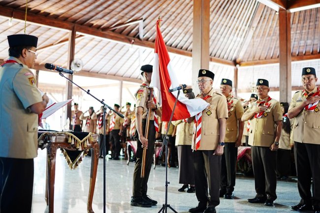 Mabicab dan Pengurus Kwarcab Banyumas Periode 2026- 2031 Dilantik