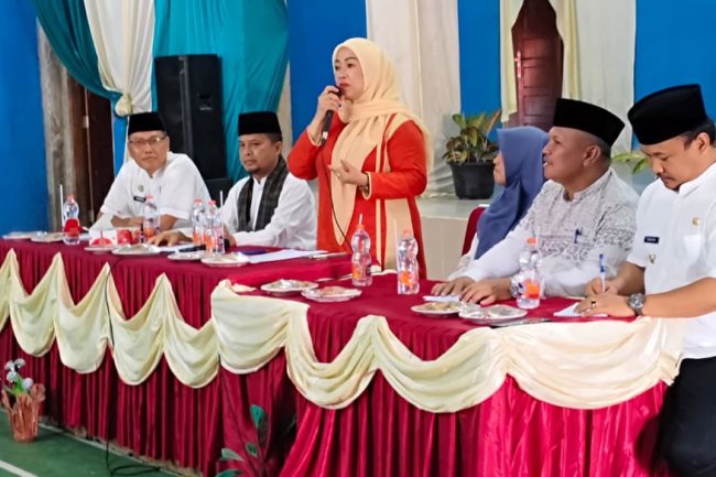 Wakili Tanah Datar, Nagari Paninjauan Matangkan Persiapan Lomba Gerakan PKK Tingkat Sumbar