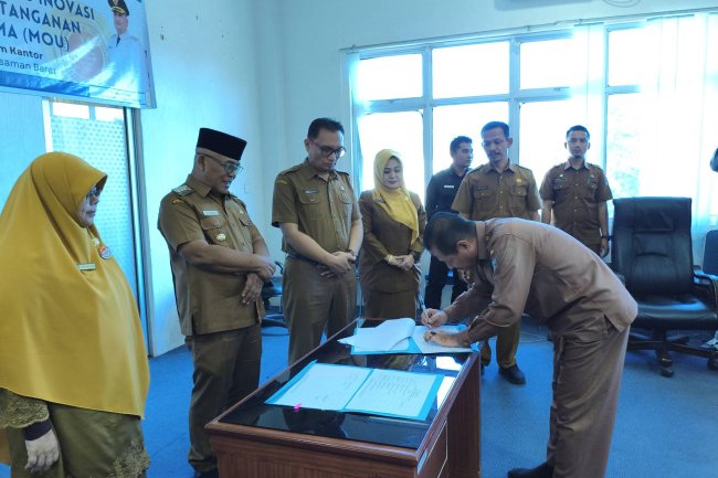 Bupati Pasaman Barat Minta Seluruh OPD Tingkatkan Inovasi Pelayanan Publik