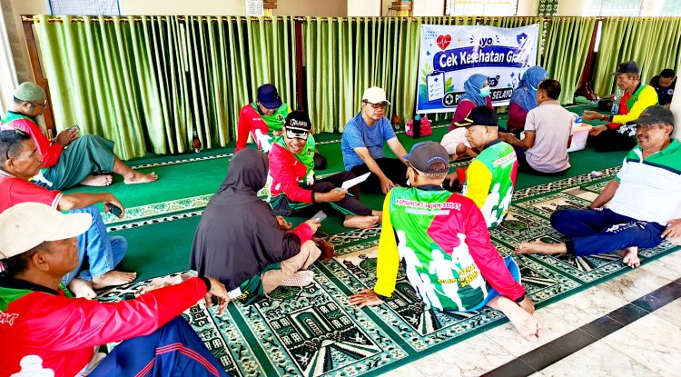 KJS Gor Batutupang Ikuti CKG Puskesmas Salayo