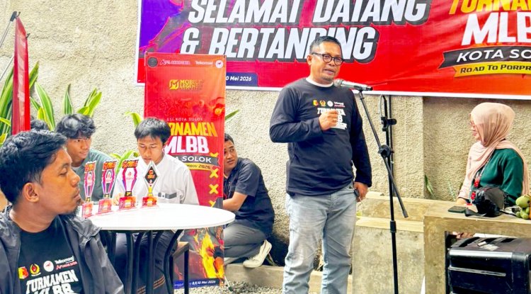Ketua KONI Kota Solok Rudi Horizon: MLBB Ajang Seleksi Atlet Porprov Kota Solok
