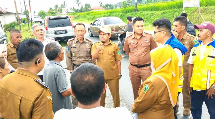 Tikungan Vasko STA 61 Surian Rawan Laka. Menunggu Solusi Keselamatan Lalin. 