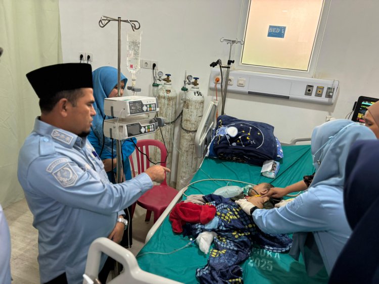 Di Kabupaten Solok, Sherlyn Bocah Tiga Tahun Korban Penganiayaan Ayah Tiri