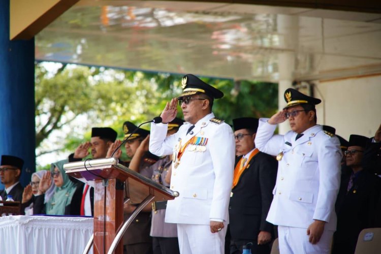 Tanah Datar Peringati Hari Otda ke-30 dan Hardiknas 2026, Bupati Eka Putra Tekankan Sinergi dan Pendidikan Bermutu