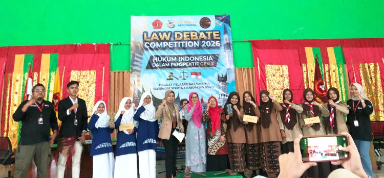 Law Debate Competition 2026. MAN 1 Solok dan Pesantren Al Madinah Jawaranya