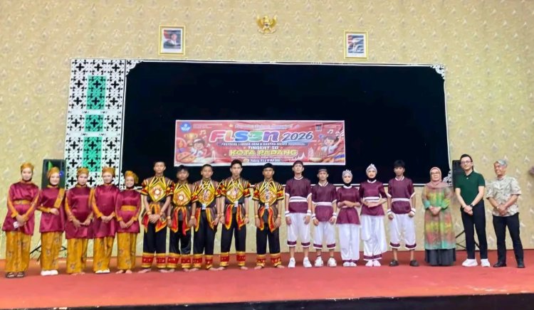 714 Pelajar Ramaikan FLS3N Kota Padang 2026, Ajang Cetak Talenta Seni Menuju Nasional