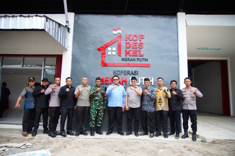 Wabup Tanah Datar Hadiri Peresmian 1.061 Koperasi Merah Putih, Dorong Ekonomi Nagari Berbasis Kerakyatan