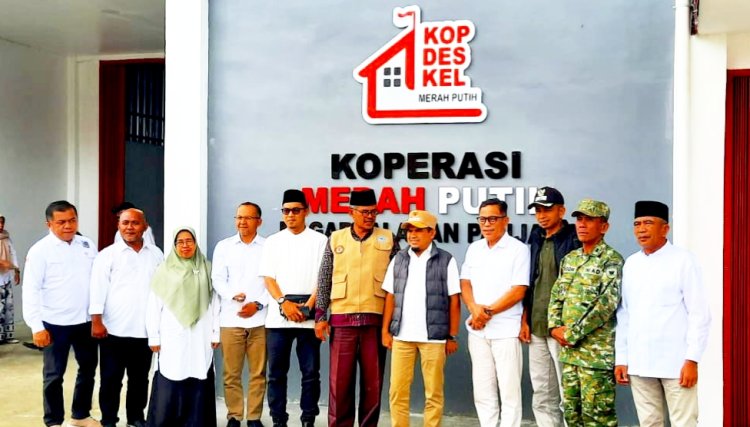 Launching Nasional 1.061 Gerai Koperasi Desa Merah Putih. Wabup Candra: Dapat Memperkuat Ekonomi Masyarakat Nagari