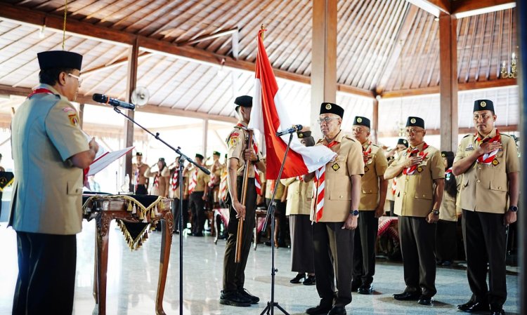 Mabicab dan Pengurus Kwarcab Banyumas Periode 2026- 2031 Dilantik