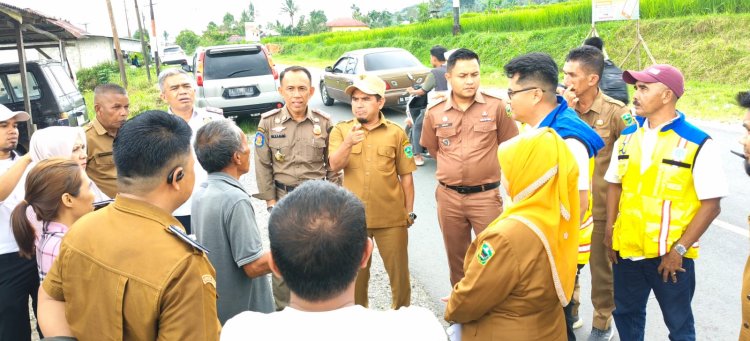 Tikungan Vasko STA 61 Surian Rawan Laka. Menunggu Solusi Keselamatan Lalin. 