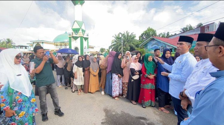Kendalikan Inflasi, Pemkab Dharmasraya Gelar Pasar Murah Sembako di Pulau Punjung