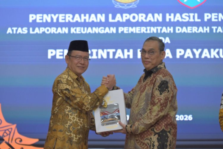 Pemko Payakumbuh Raih Opini WTP 12 Kali Berturut-turut dari BPK RI