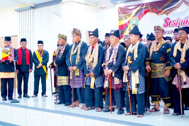 Ketua LKAAM Prov. Sumbar Kukuhkan Pengurus LKAAM Kabupaten Solok Periode 2024–2029