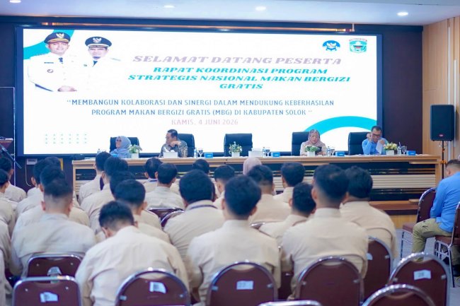 Kepala KPPG Sumbar, Riau dan Kepri Ikuti Rapat Koordinasi Program Strategis Nasional Makan Bergizi Gratis Di Kabupaten Solok